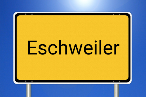 Immobilienmakler Eschweiler Ortsschild